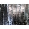 Queue de crocodile - Noir semi mat - Cuir en Stock