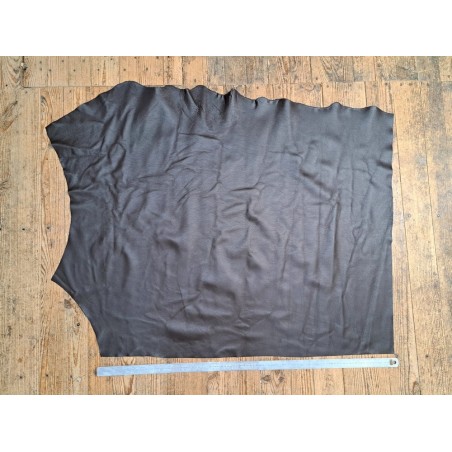 Demi-peau de cuir de veau - Chocolat - A - Cuirenstock