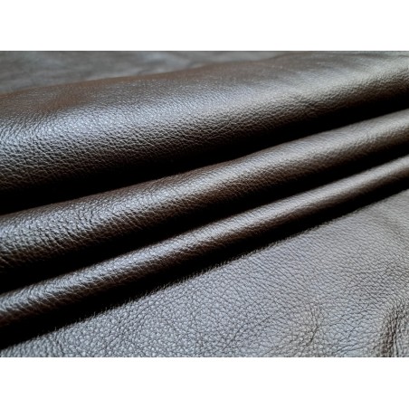 Demi-peau de cuir de veau - Chocolat - B - Cuirenstock