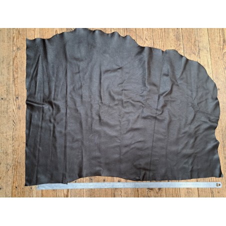 Demi-peau de cuir de veau - Chocolat - B - Cuirenstock