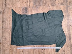 demi peau de cuir de veau - vert anglais - cuir en stock
