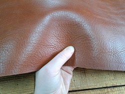 Morceau de collet tannage végétal grainé - Auburn - Cuirenstock