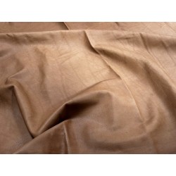 Bande de cuir de vache CARAMEL – 200 × 70 cm – Cuir fin 0,8/0,9 mm - Cuir en Stock