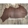 Bande de cuir de vache BRUN NOISETTE – 200 × 70 cm – Cuir fin 0,8/0,9 mm - Cuir en Stock