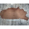 Bande de cuir de vache BRUN GOLD – 200 × 70 cm – Cuir fin 0,8/0,9 mm - Cuir en Stock