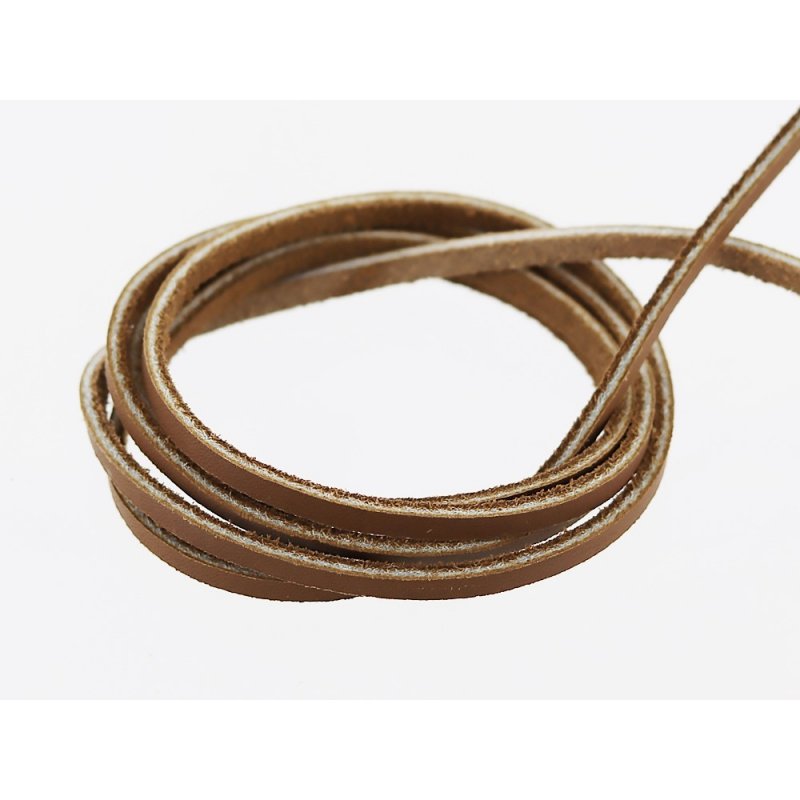 lanière lacet sangle en cuir marron cuir en stock lanière lacet sangle en cuir marron cuir en stock