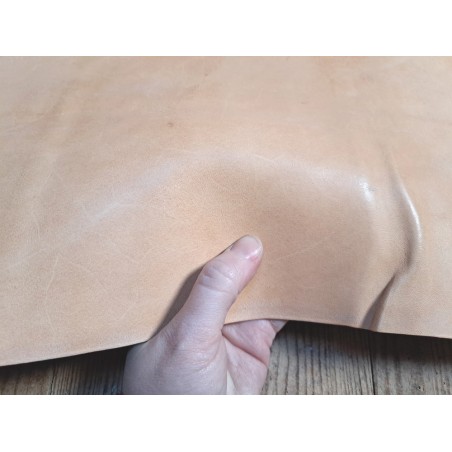 Collet de cuir de vache – Tannage végétal raide 2ᵉ choix - C -