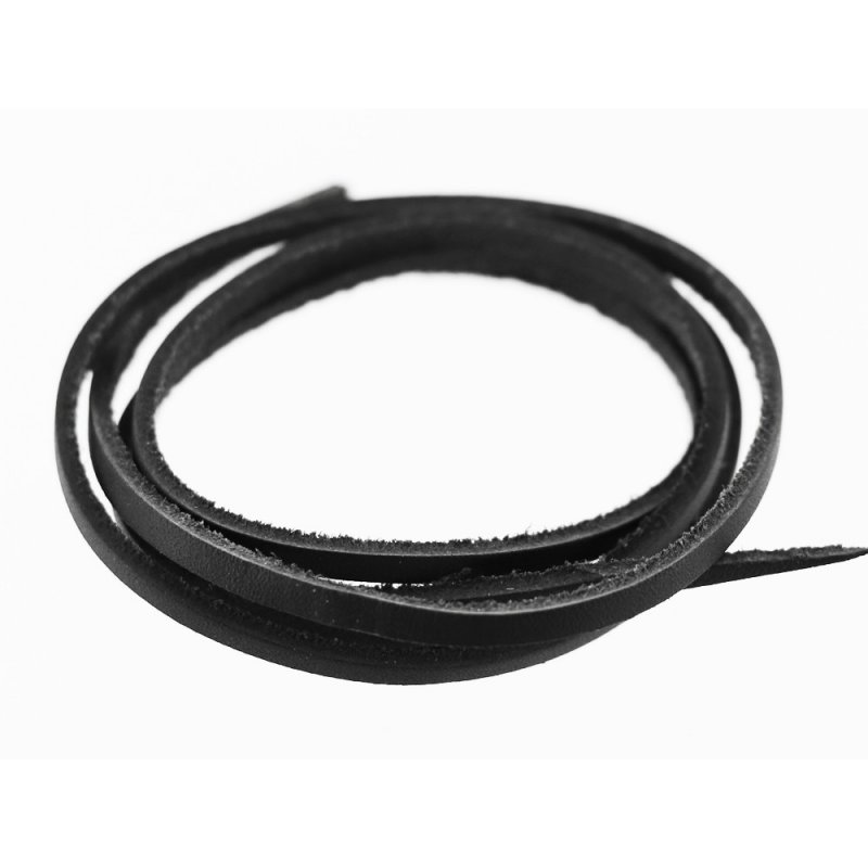 lanière lacet sangle en cuir carré noir cuir en stock lanière lacet sangle en cuir carré noir cuir en stock