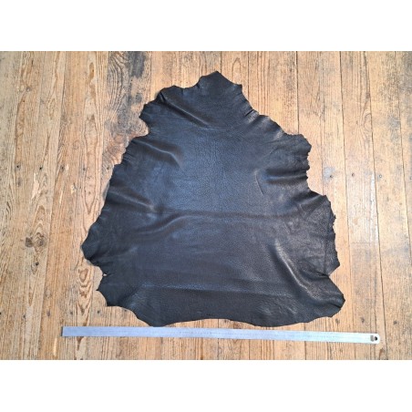 Mouton crispé - Chocolat noir - Vêtement ou maroquinerie - Cuirenstock