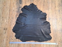 Mouton crispé - Chocolat noir - Vêtement ou maroquinerie - Cuirenstock