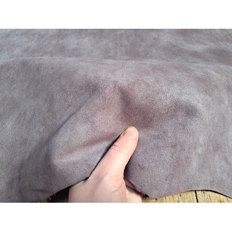 chèvre vieilli - bordeaux - maroquinerie ou vêtement - cuirenstock