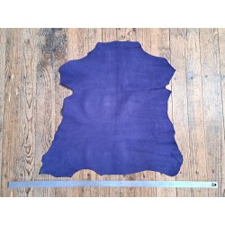 Peau de chèvre nubuck - Violet - Cuir en Stock