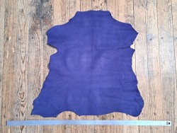 Peau de chèvre nubuck - Violet - Cuir en Stock