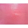 Peau de galuchat - perle centrale - cuir exotique - rose - Cuir en Stock