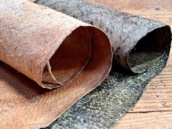 lot cabillaud - kaki/beige nacré or - cuirenstock