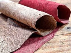 lot cabillaud - rouge foncé nacré/sable - cuirenstock