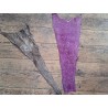 lot cabillaud - violet/taupe - cuir en stock