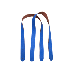 Paire de anses en cuir - prêtes à poser - maroquinerie - Cuirenstock