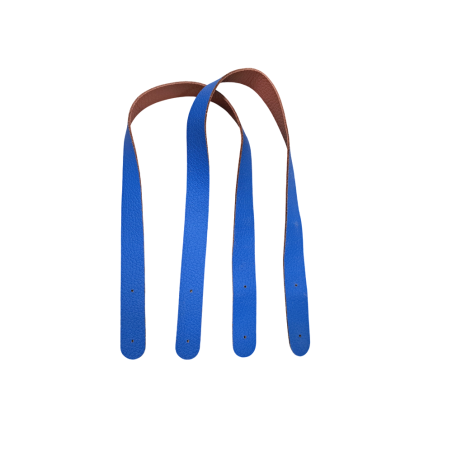 Paire de anses en cuir - prêtes à poser - maroquinerie - Cuirenstock