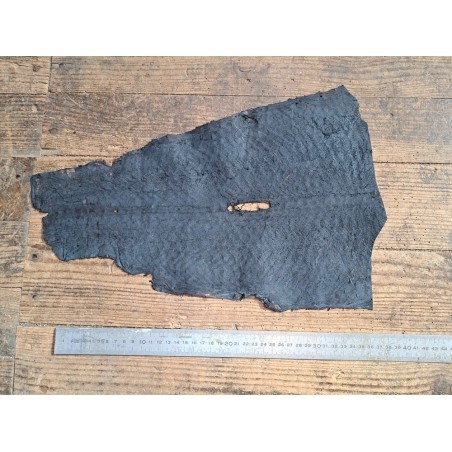 grande tilapia - marin - noir irisé - Cuirenstock