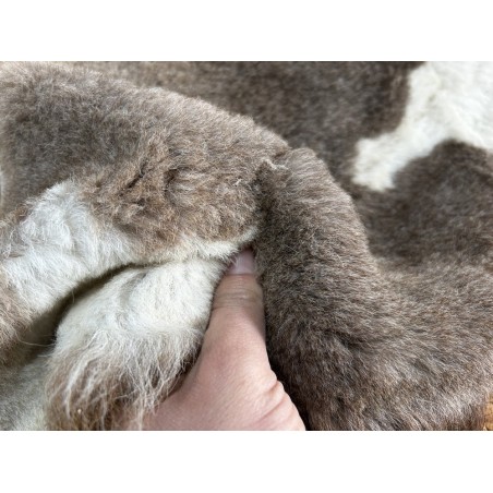 Peau de mouton lainé - CHOIX ÉCART - G - Cuir en Stock