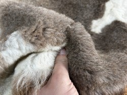Peau de mouton lainé - CHOIX ÉCART - G - Cuir en Stock