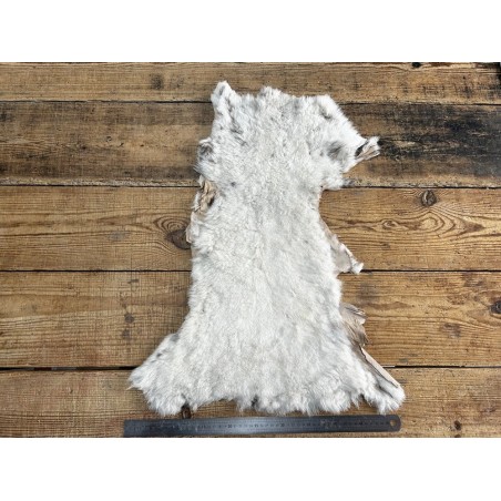 Peau de mouton lainé beige - CHOIX ÉCART - H - Cuir en Stock