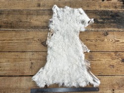 Peau de mouton lainé beige - CHOIX ÉCART - H - Cuir en Stock