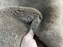 Peau de mouton lainé - CHOIX ÉCART - I - Cuir en Stock