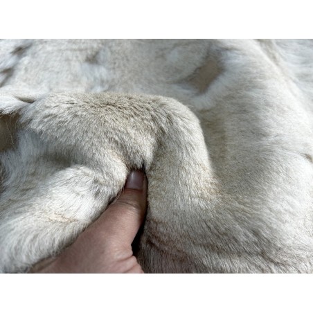 Peau de mouton lainé - CHOIX ÉCART - N - Cuir en Stock