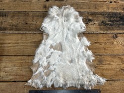 Peau de mouton lainé - CHOIX ÉCART - N - Cuir en Stock