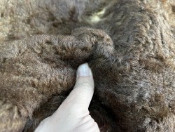 Peau de mouton lainé - CHOIX ÉCART - Q - Cuir en Stock