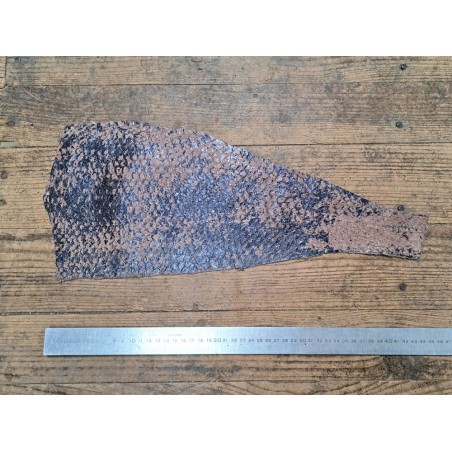 Lot de 2 peaux uniques - Perche du Nil - B - Cuir en Stock