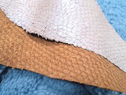 lot perche du nil - brun/rose nacré violine - cuirenstock