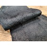 cuir cabillaud - poisson - maroquinerie - noir mat - cuirenstock