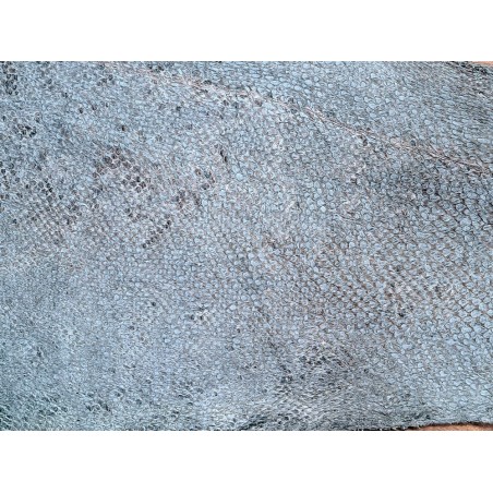 cuir cabillaud - poisson - maroquinerie - vert d'eau mat - cuirenstock