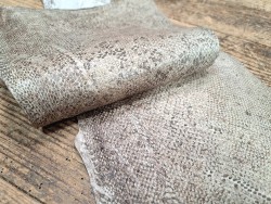 cuir cabillaud - poisson - maroquinerie - naturel - cuirenstock