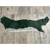 Flanc de vache – Cuir NUBUCK vert forêt – Tannage minéral – Souple & élastique - 2ᵉ choix - Cuir en Stock
