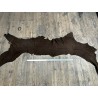 Flanc de vache – Cuir NUBUCK MARRON CHOCOLAT – Tannage minéral – Souple & élastique - 2ᵉ choix - Cuir en Stock