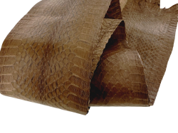 peau de serpent Cobra cuir exotique - Cuir en Stock