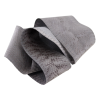 Peau de cuir de serpent cobra cirée - Gris acier - Cuir en Stock