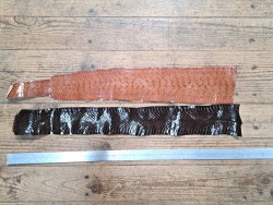 lot serpent - couleur diverse - cuir en stock