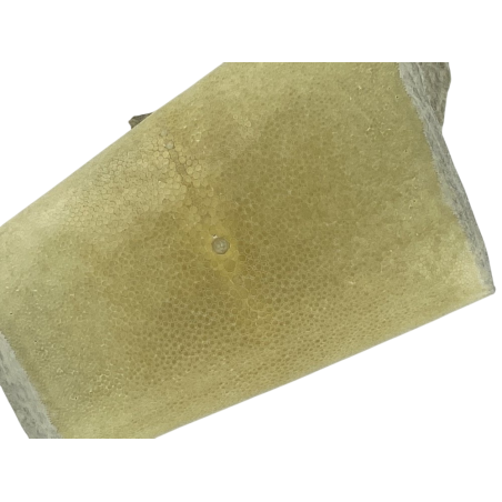 Peau de cuir de galuchat véritable exotique - Beige - Cuir en Stock