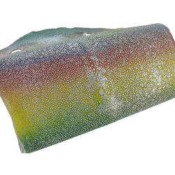 Peau de cuir de galuchat véritable exotique -Multicolore- Cuirenstock