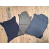 Lot de 3 peaux de cuir stretch - Cuir en Stock