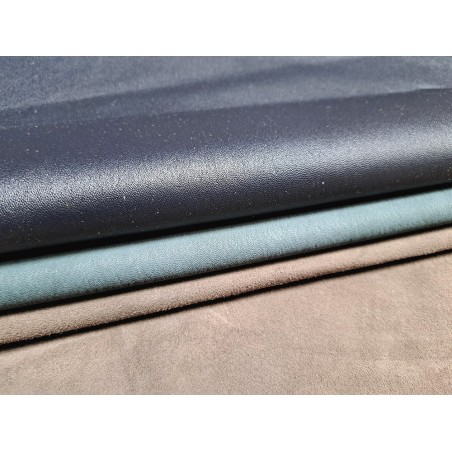 Lot de 3 peaux de cuir stretch - Cuir en Stock