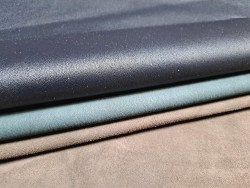 Lot de 3 peaux de cuir stretch - Cuir en Stock