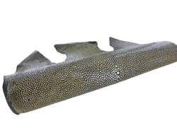 Peau unique de galuchat - N°24 - Olive - Cuirenstock