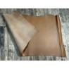 Croûte de cuir de vache tannage végétal cirée – CAMEL - Cuir en Stock