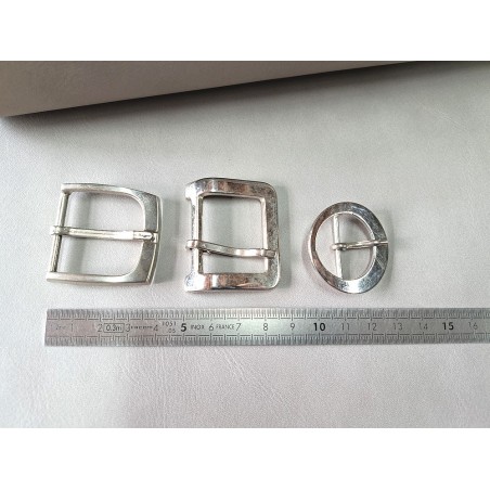LOT de 3 boucles de ceinture - B - 20mm / 30mm
